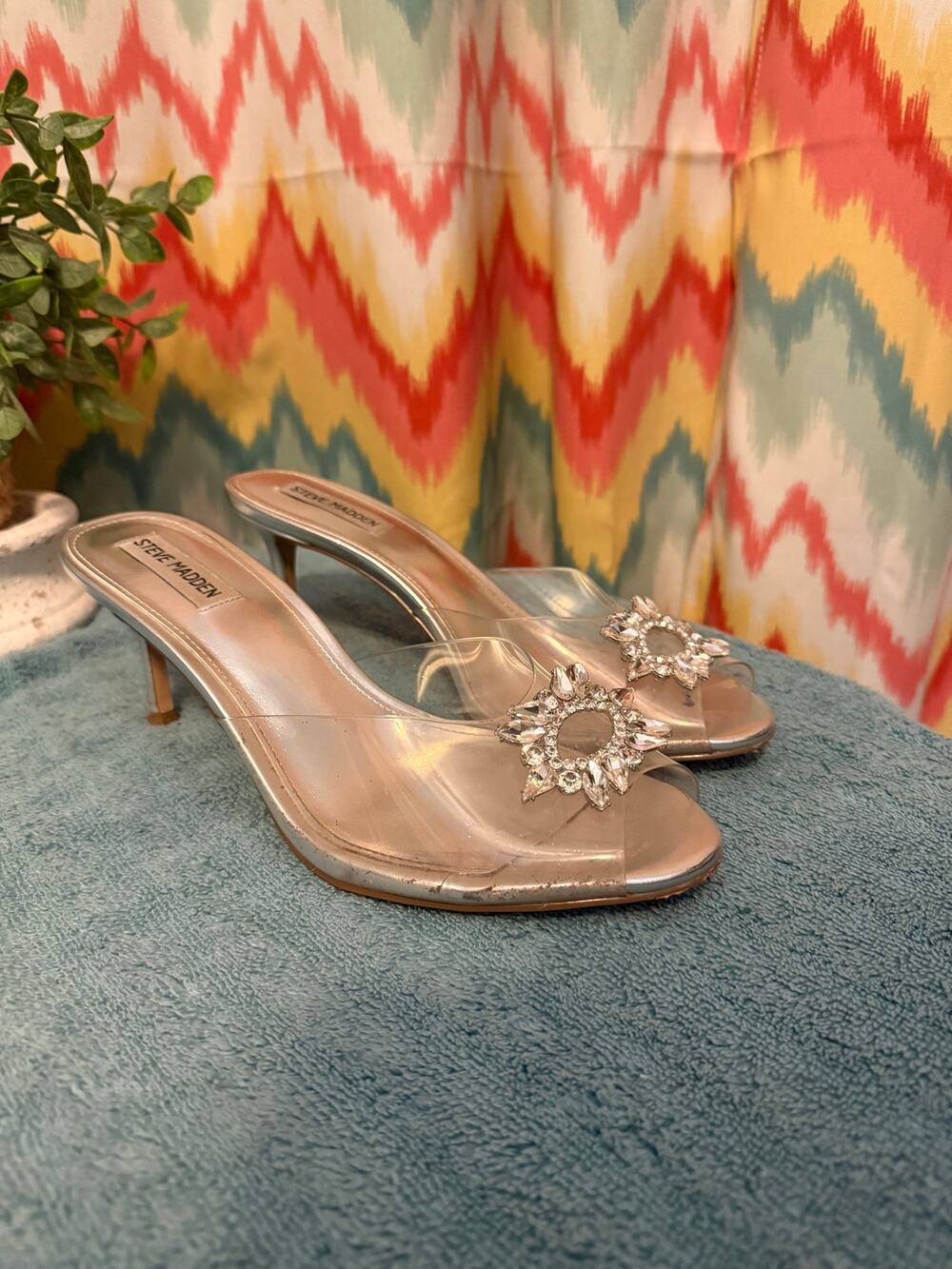 Steve Madden Princess dress shoes formal semi formal homecoming prom size 10